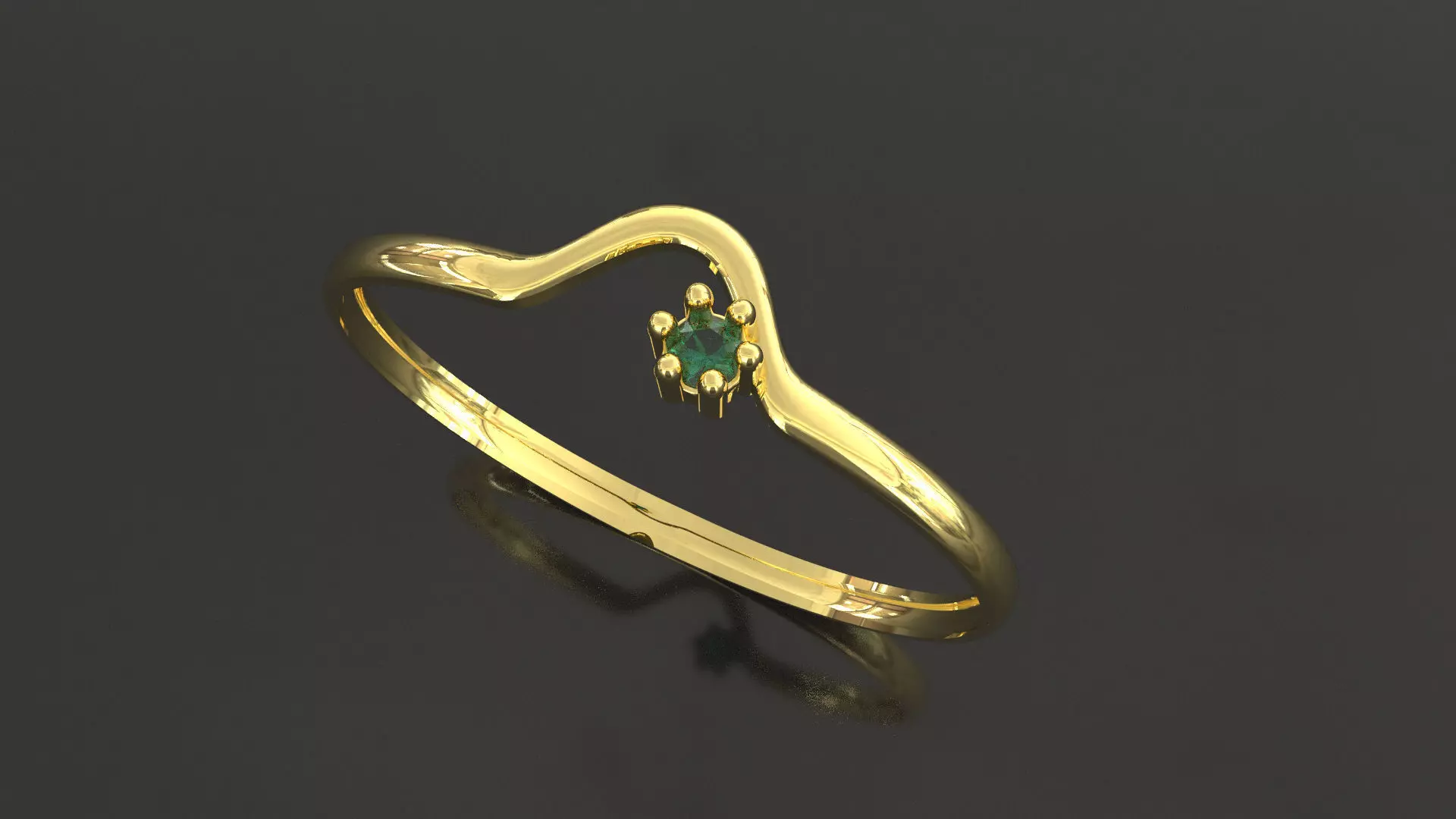 one gram ring 3D print model