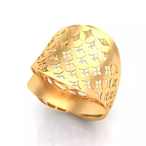 fusion women gold ring