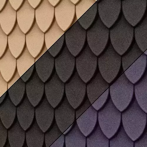 Saga Round Tile 03 - Seamless