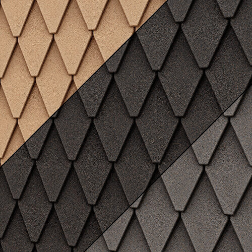 Saga Round Tile 05 - Seamless Texture