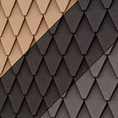 Saga Round Tile 05 - Seamless