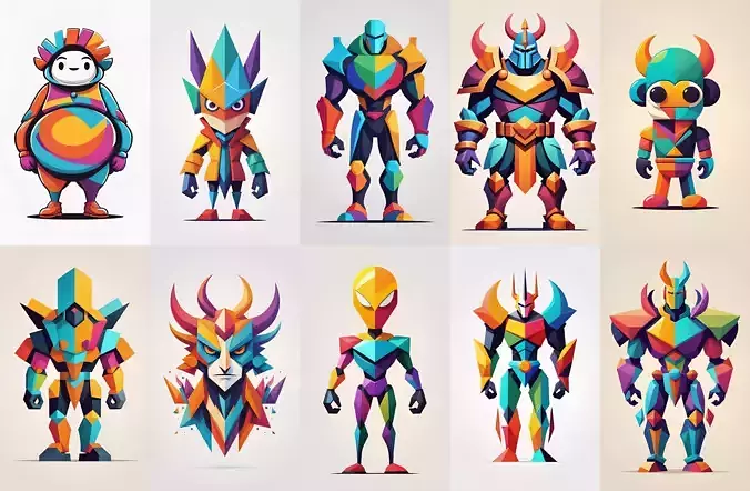 Topology bundle 7 pack 55 fbx