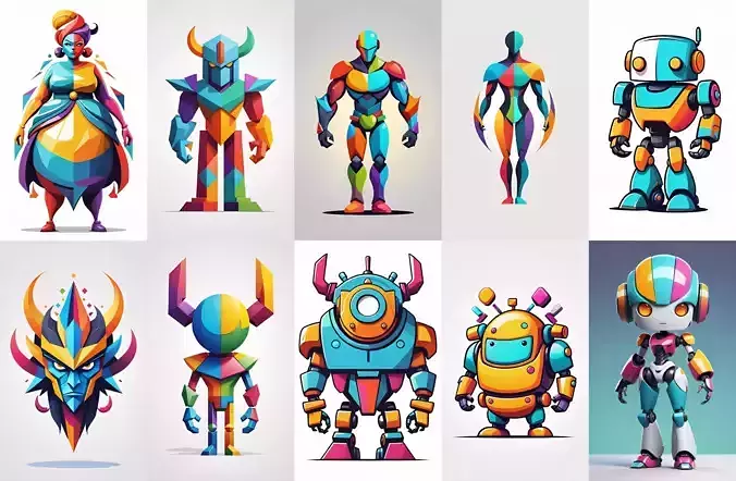 Topology bundle 6 pack 100 fbx