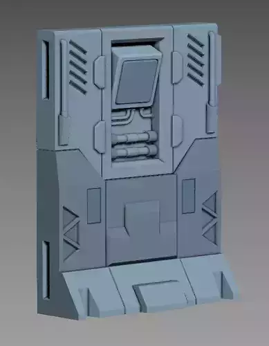 modular panel scifi A00 3dprint