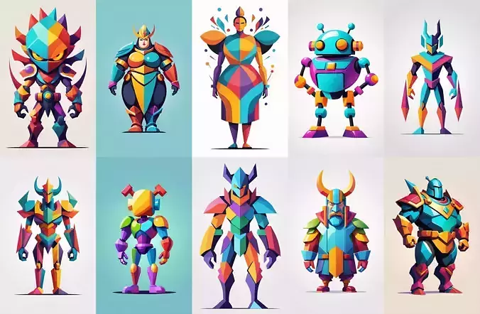 Topology bundle 4 pack 100 fbx