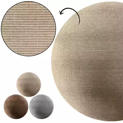 Ribbed Plaster 02 - Seamless