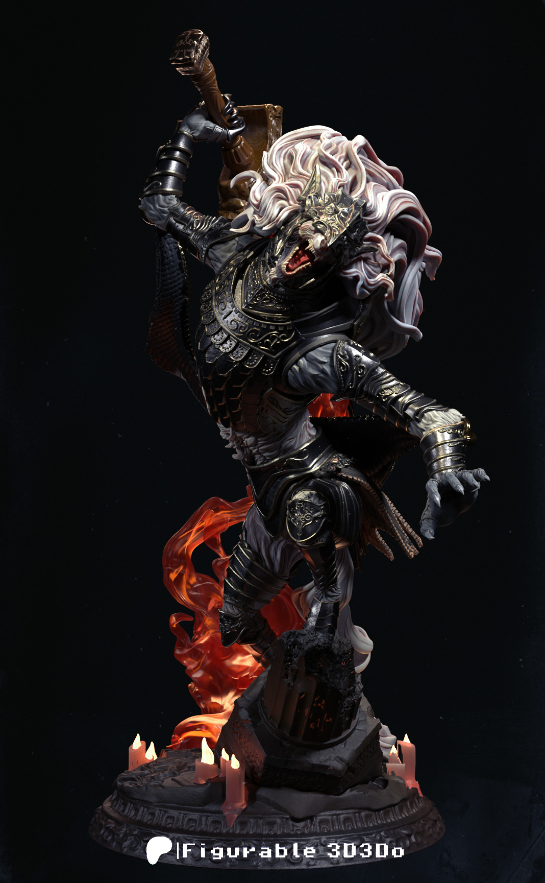 Maliketh - Elden Ring - 3D print model 3D print model_2