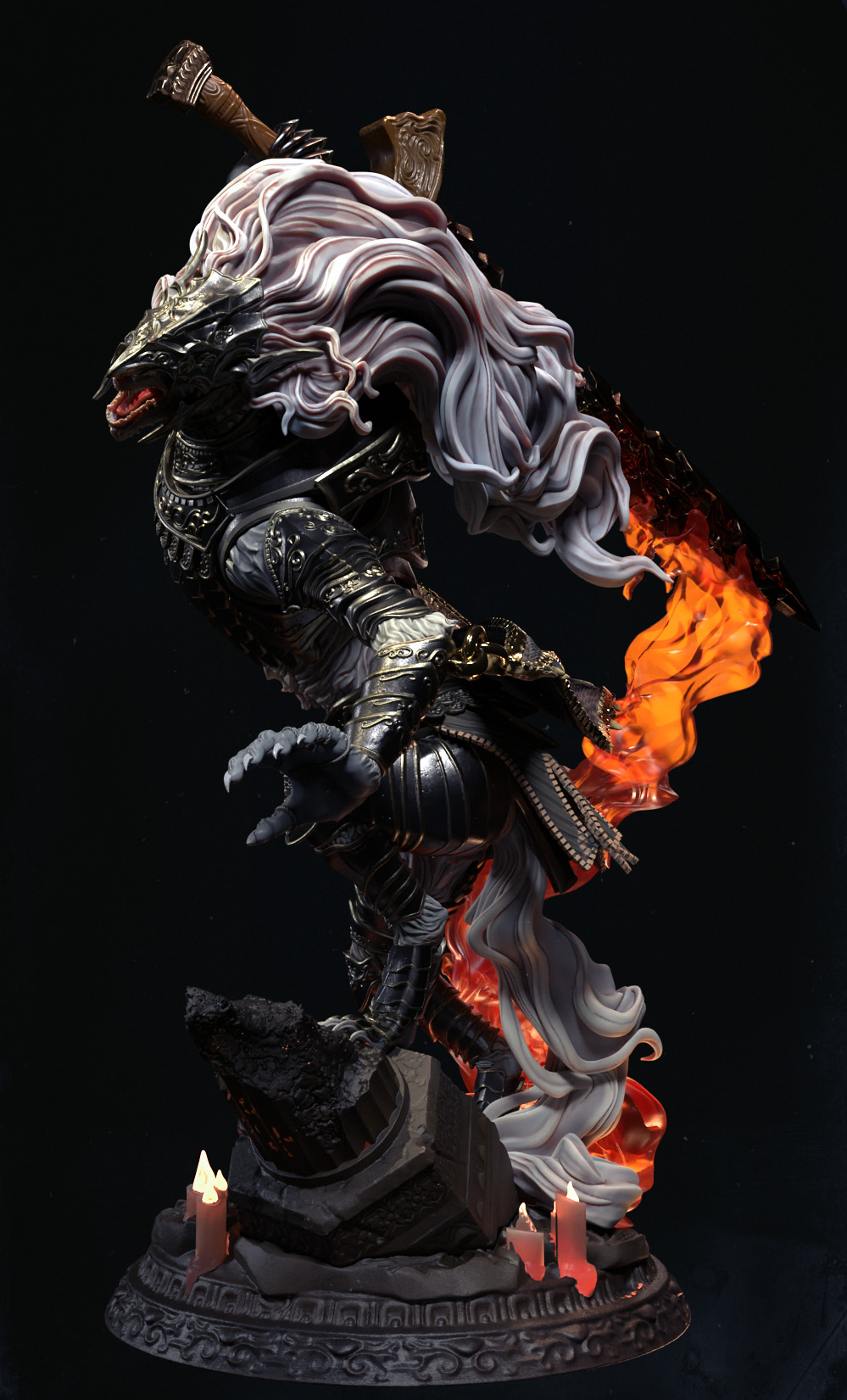 Maliketh - Elden Ring - 3D print model 3D print model_3