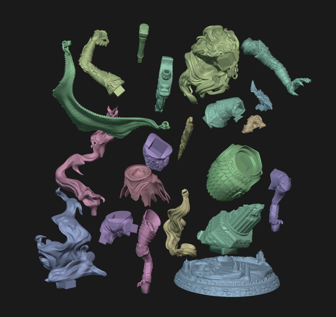 Maliketh - Elden Ring - 3D print model 3D print model_7