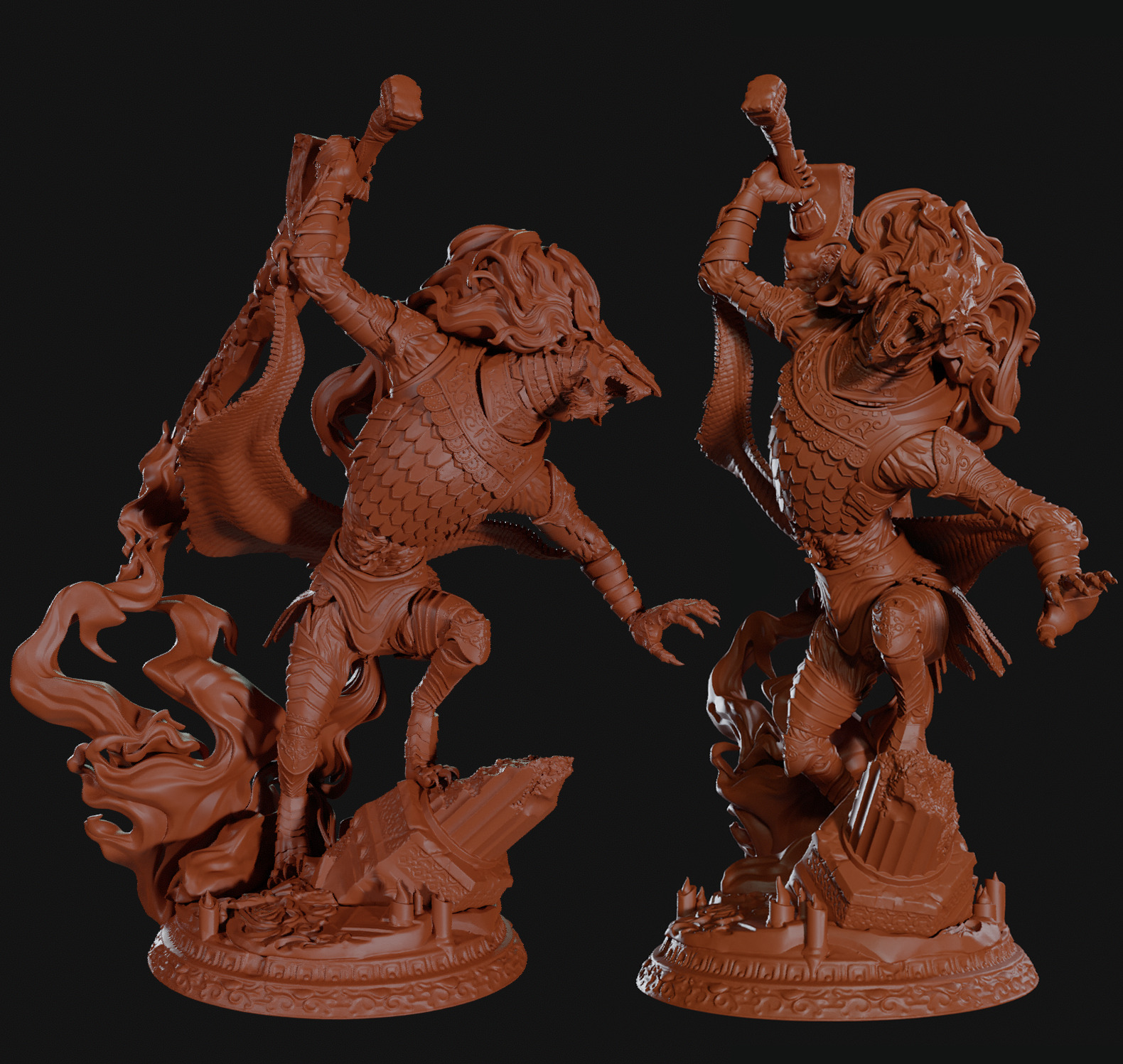 Maliketh - Elden Ring - 3D print model 3D print model_8