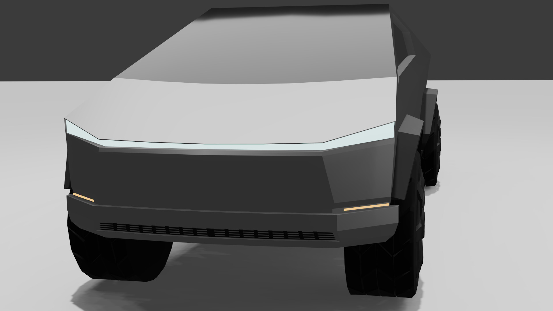 Tesla model Free low-poly 3D model_3