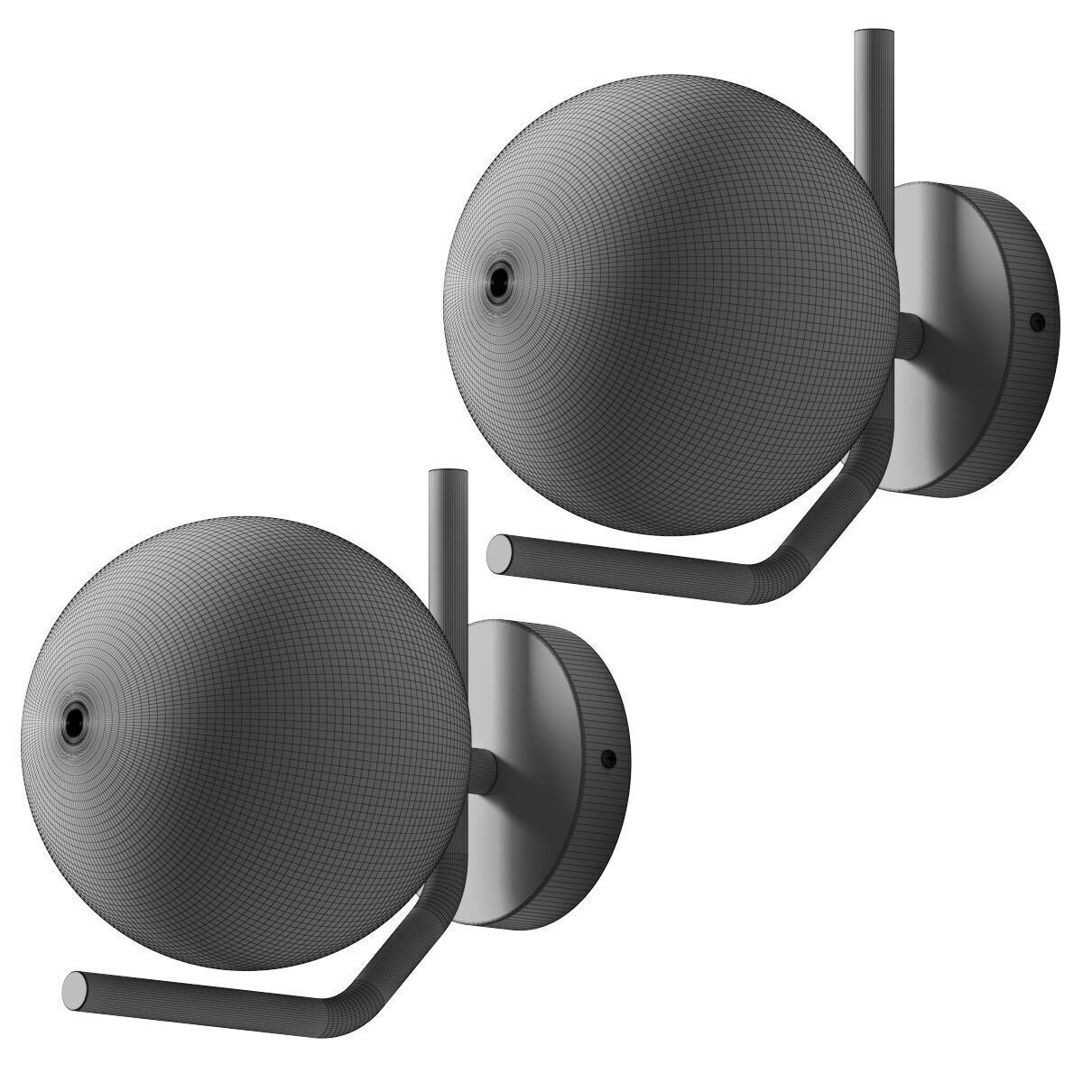 Maui wall light - ACB 3D model_2