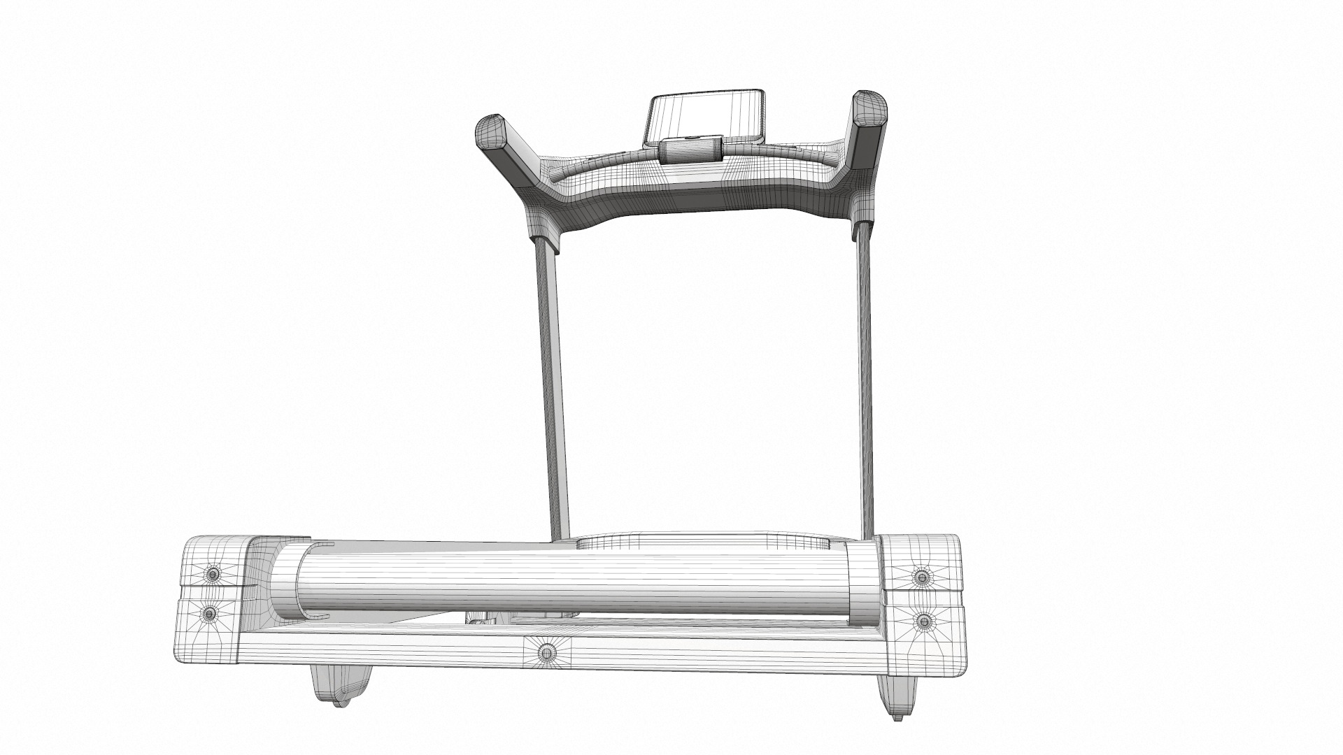 Treadmill fitlogic 3D model_12