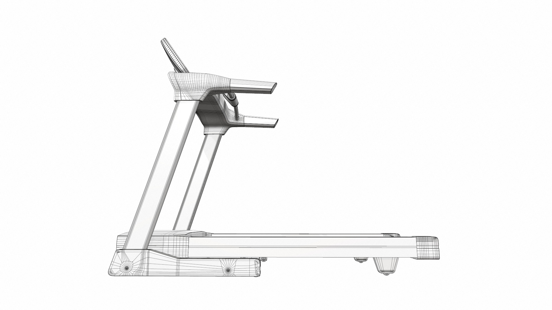 Treadmill fitlogic 3D model_10