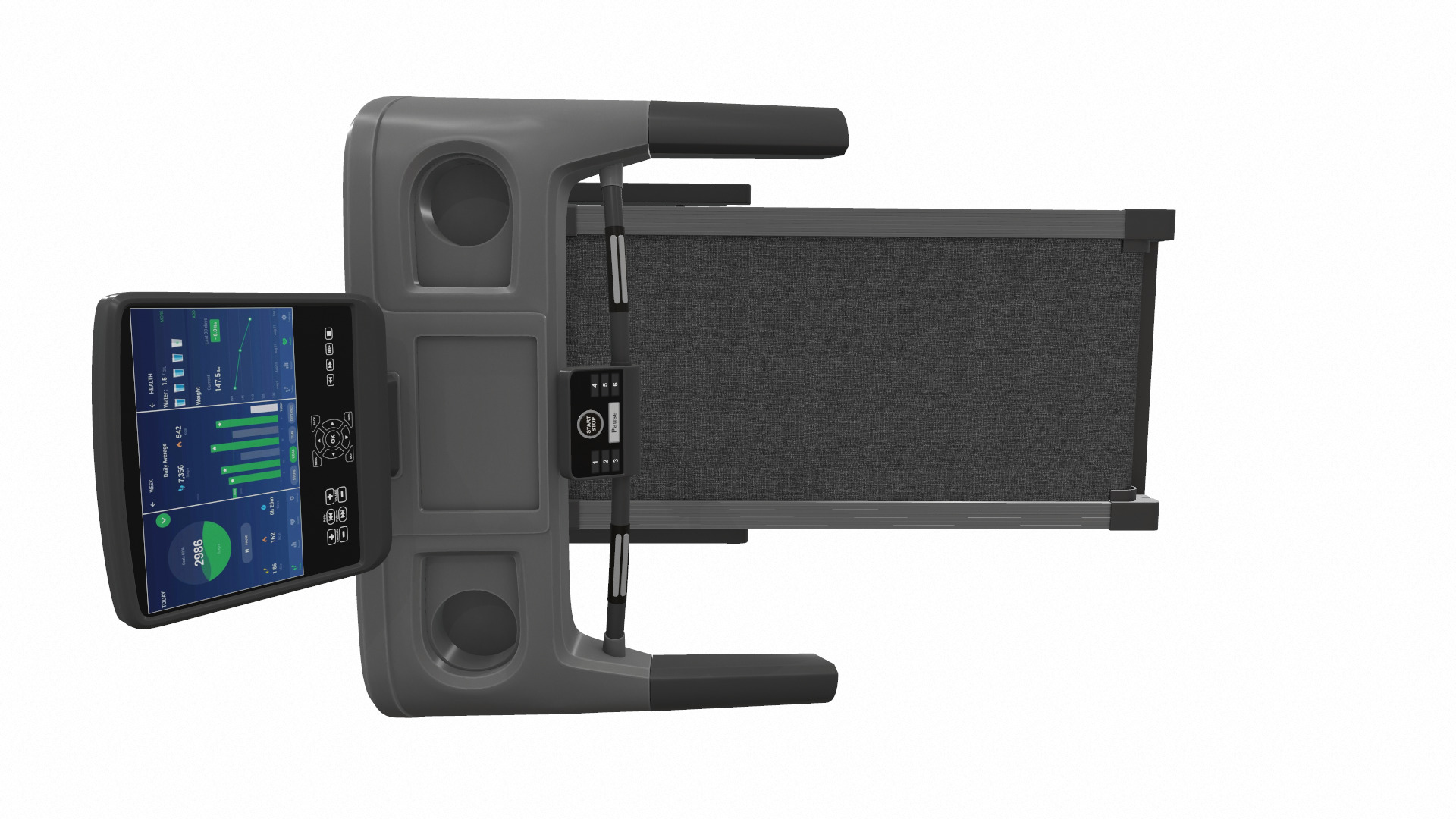 Treadmill fitlogic 3D model_5