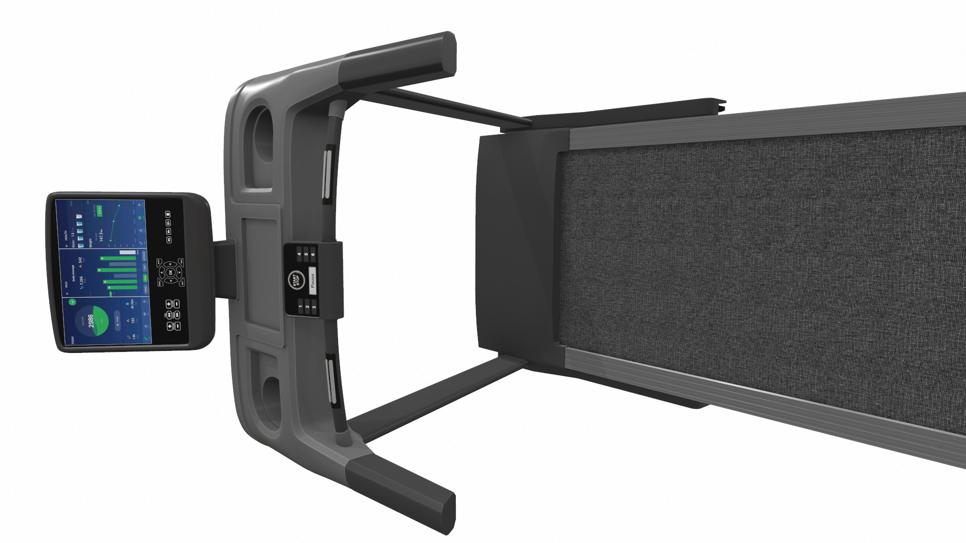 Treadmill fitlogic 3D model_6