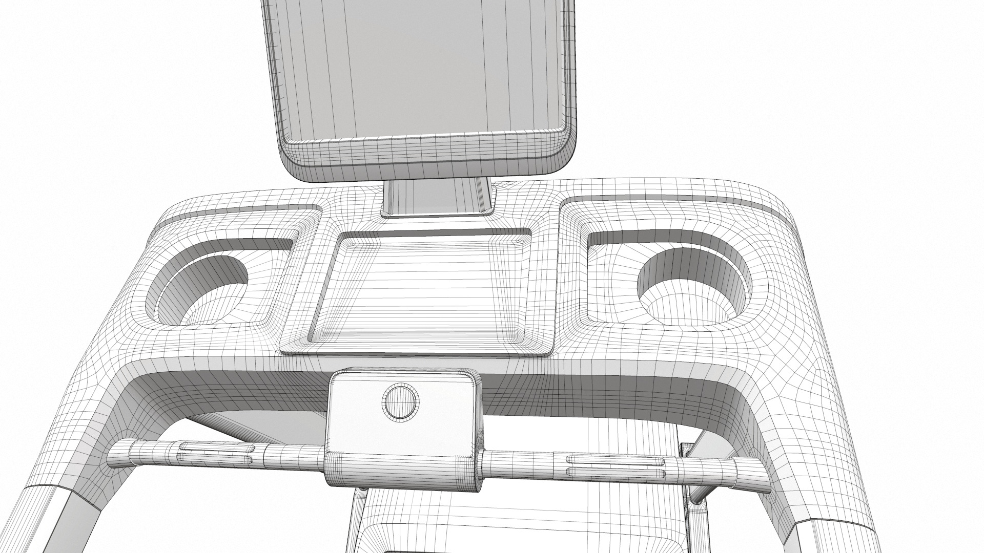 Treadmill fitlogic 3D model_16