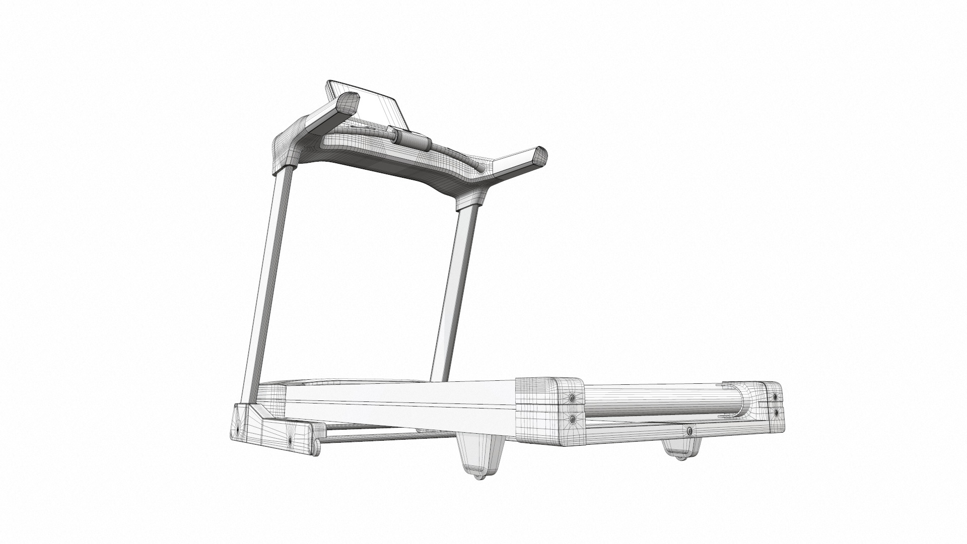 Treadmill fitlogic 3D model_9