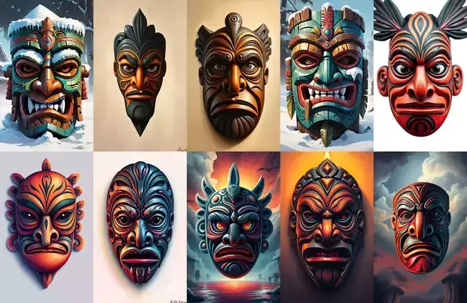 Mask bundle 43 pack 80 obj