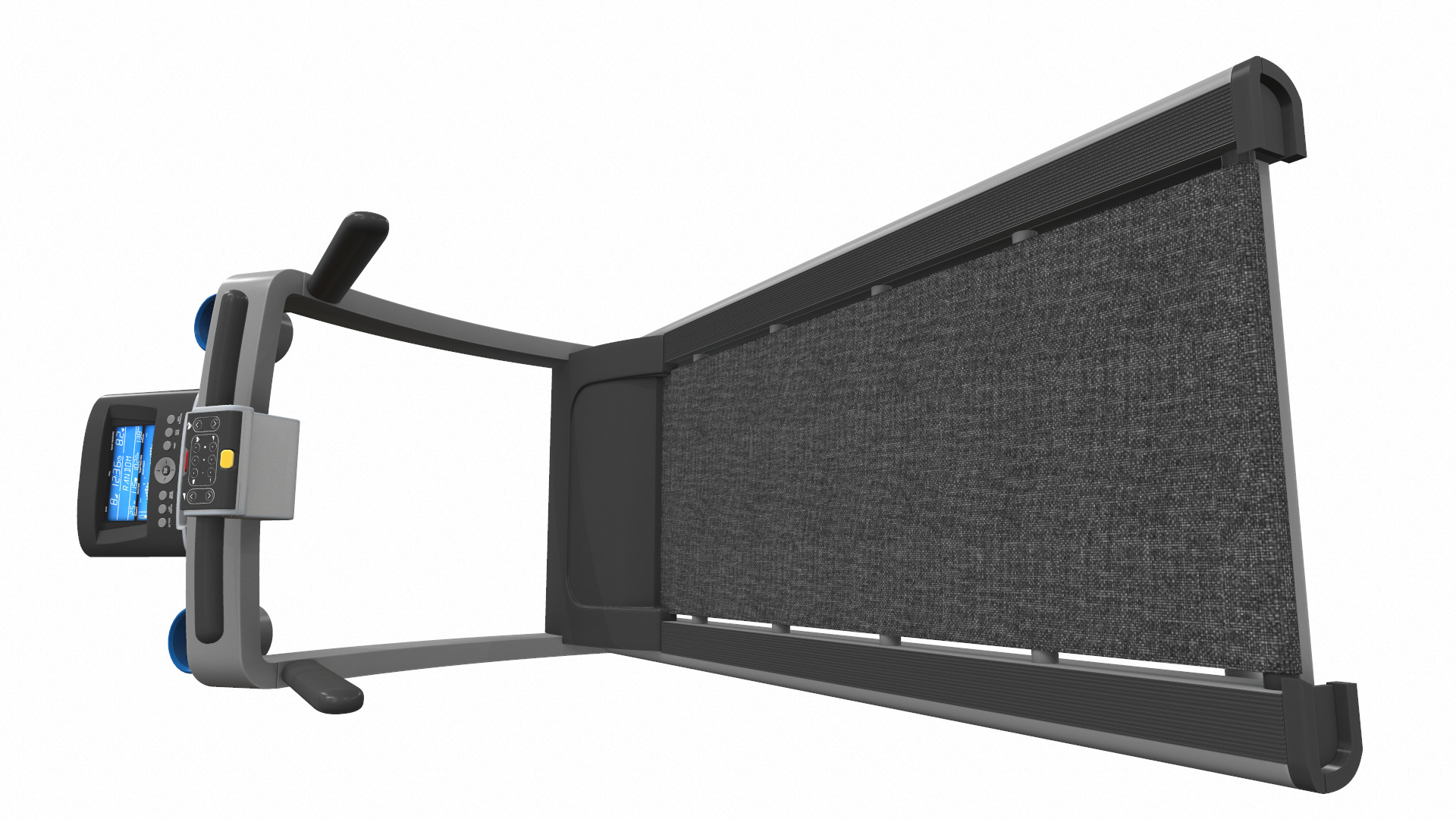 Treadmill life fitness 3D model_6