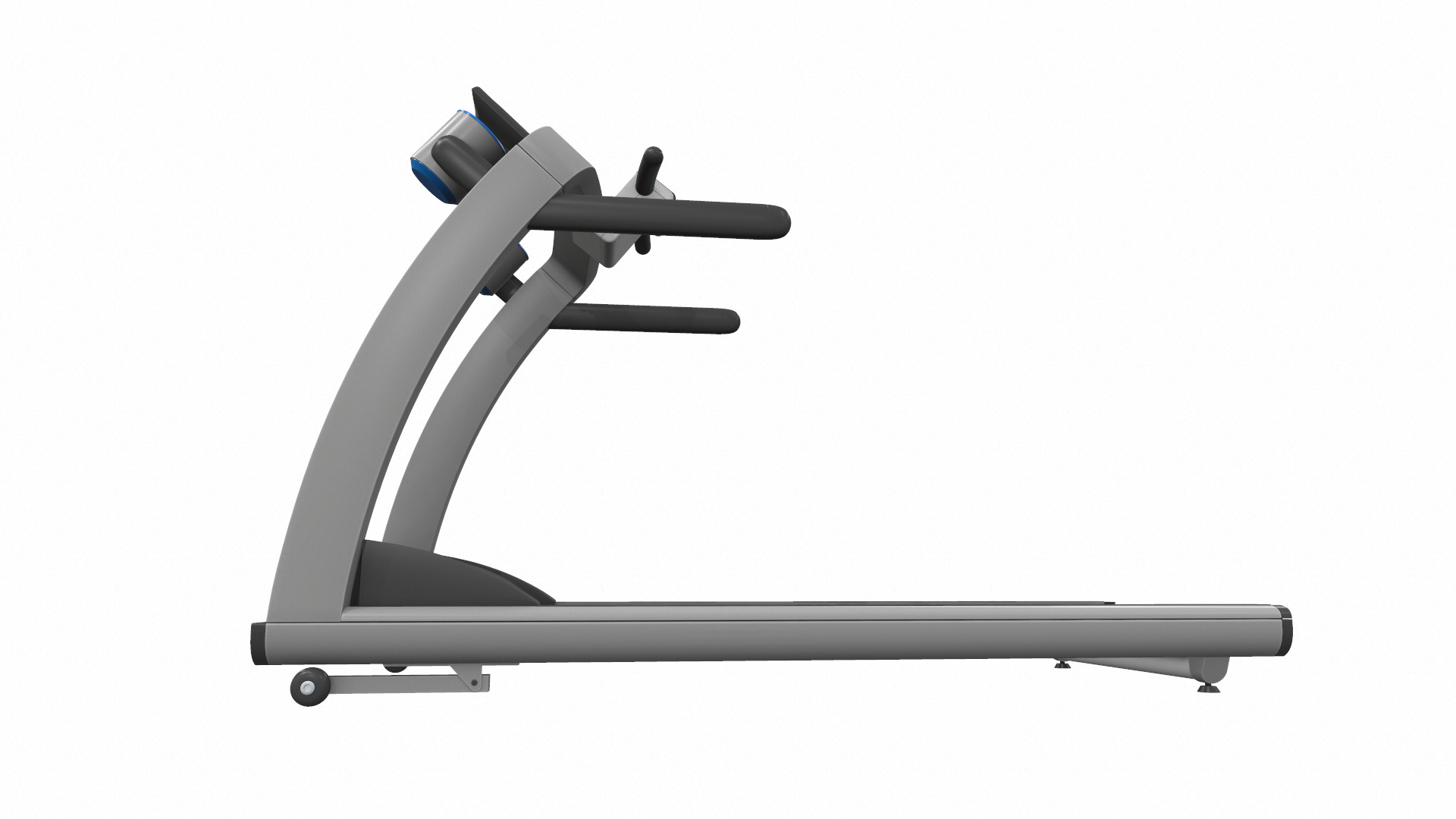 Treadmill life fitness 3D model_1