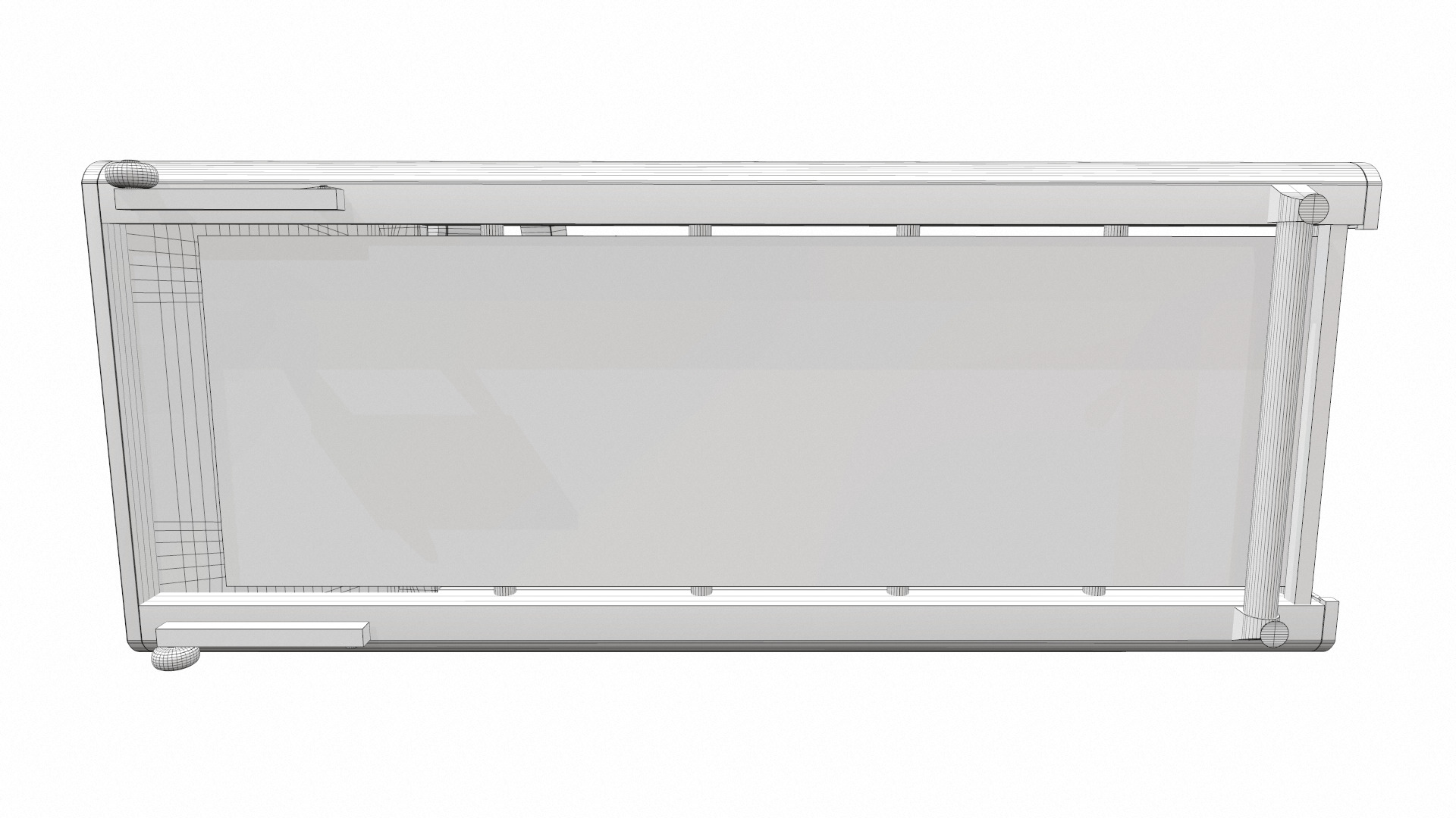 Treadmill life fitness 3D model_13