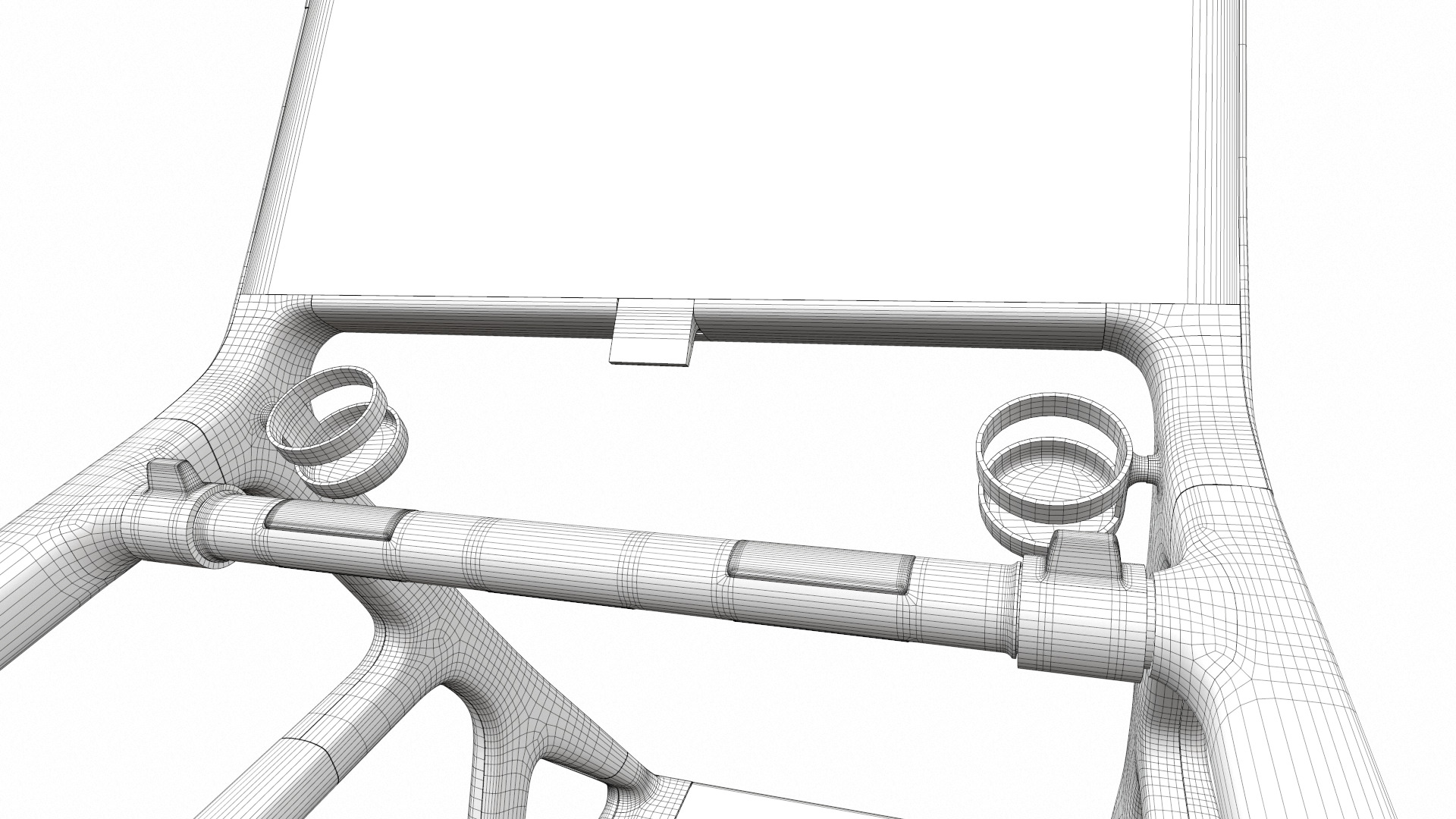 Treadmill technogym 3D model_16