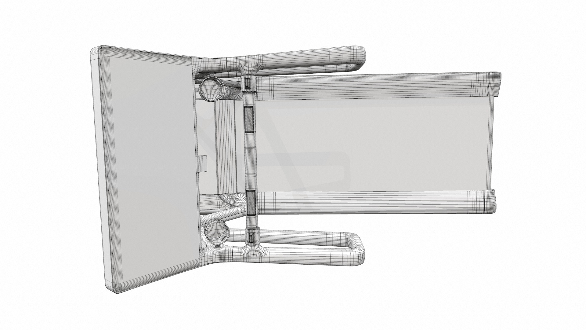 Treadmill technogym 3D model_14