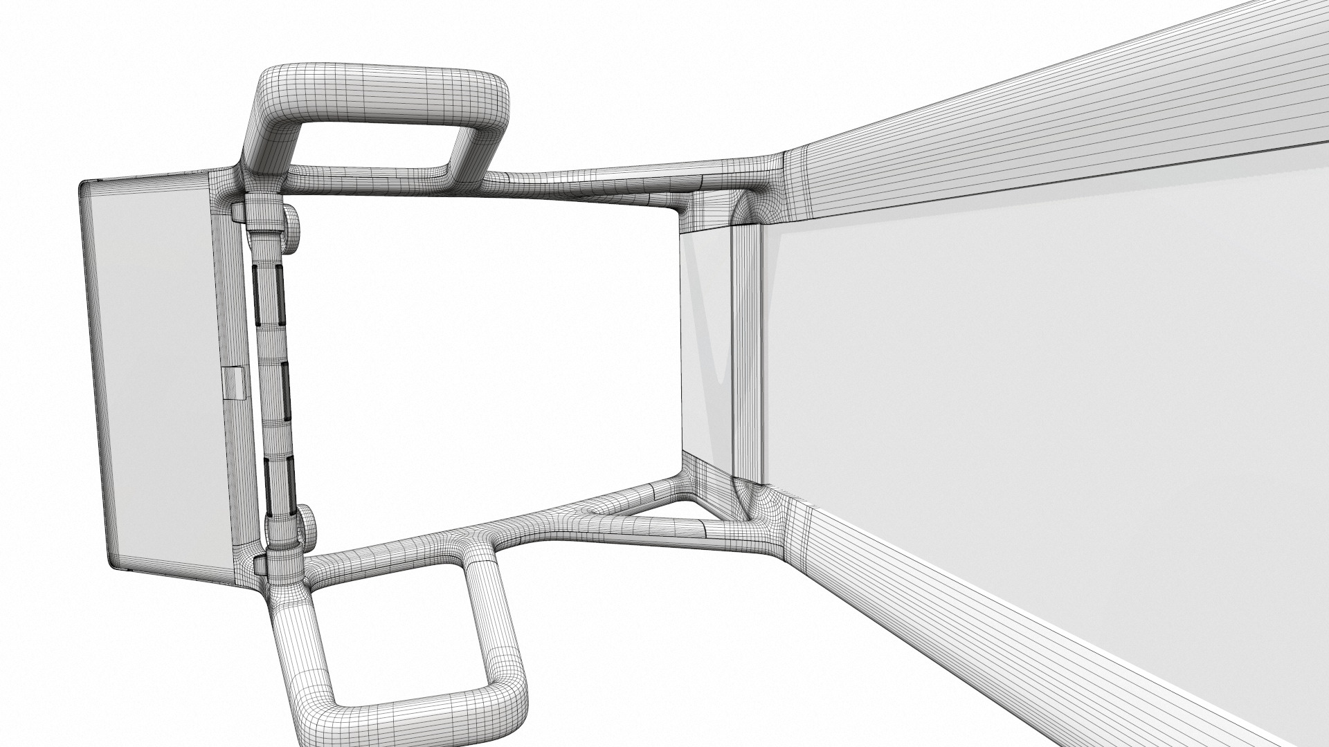 Treadmill technogym 3D model_15