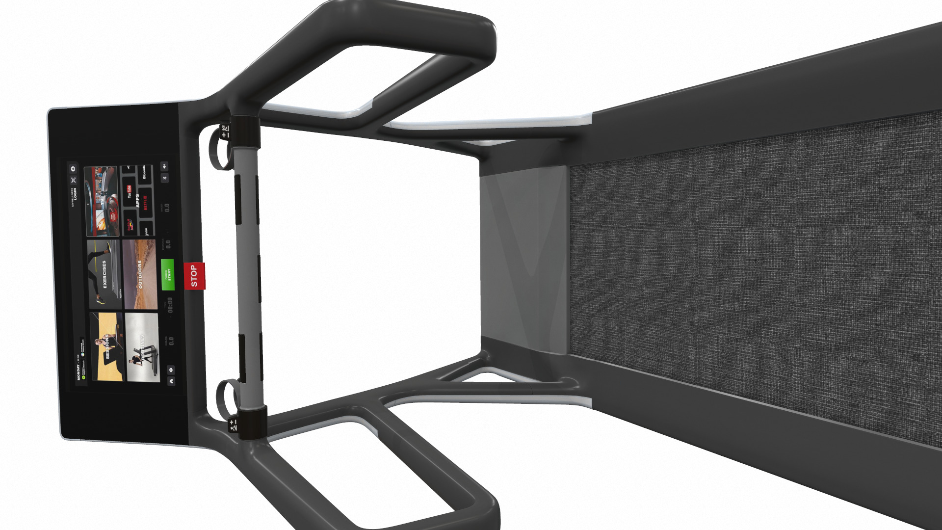 Treadmill technogym 3D model_6