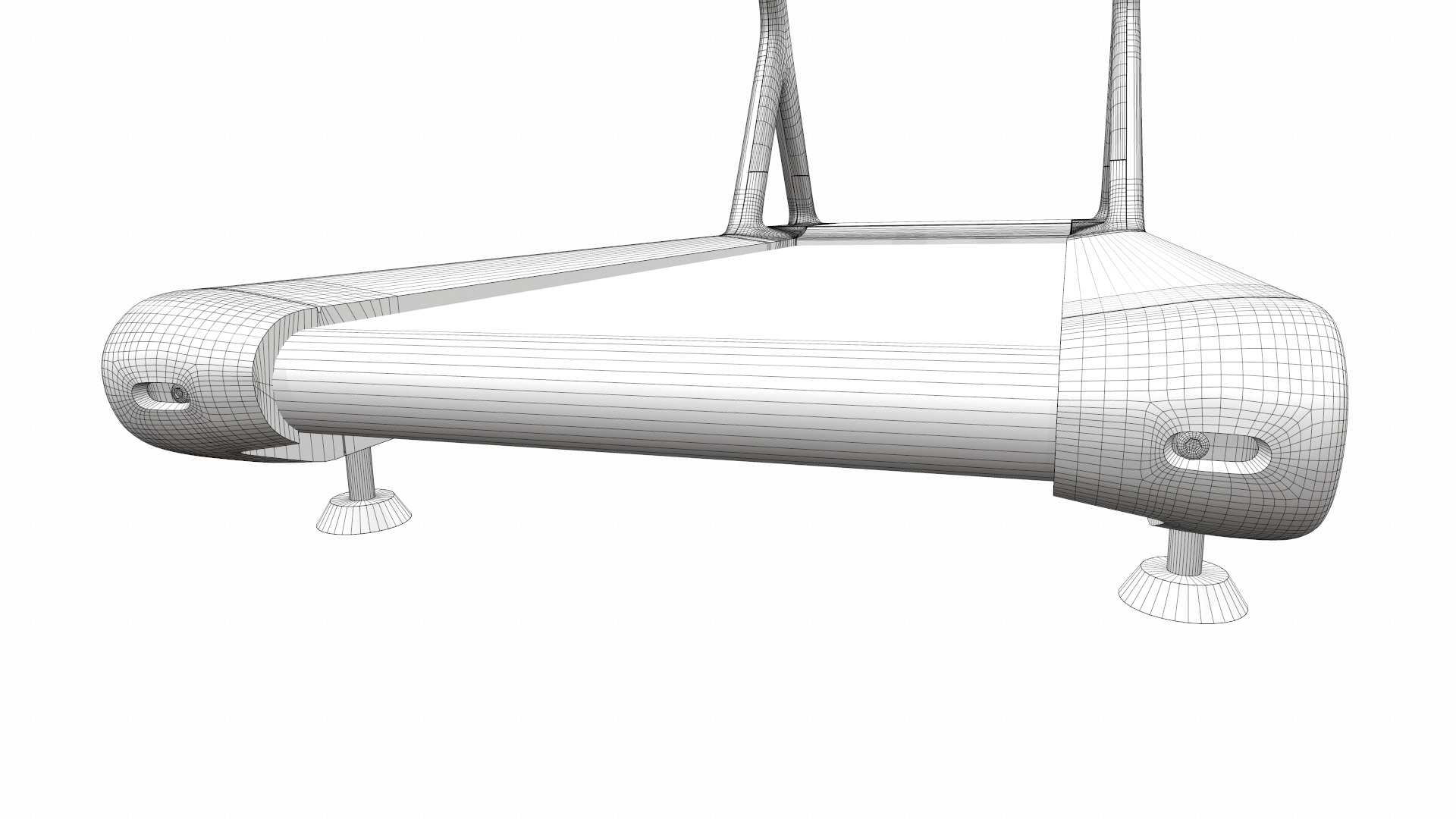 Treadmill technogym 3D model_17
