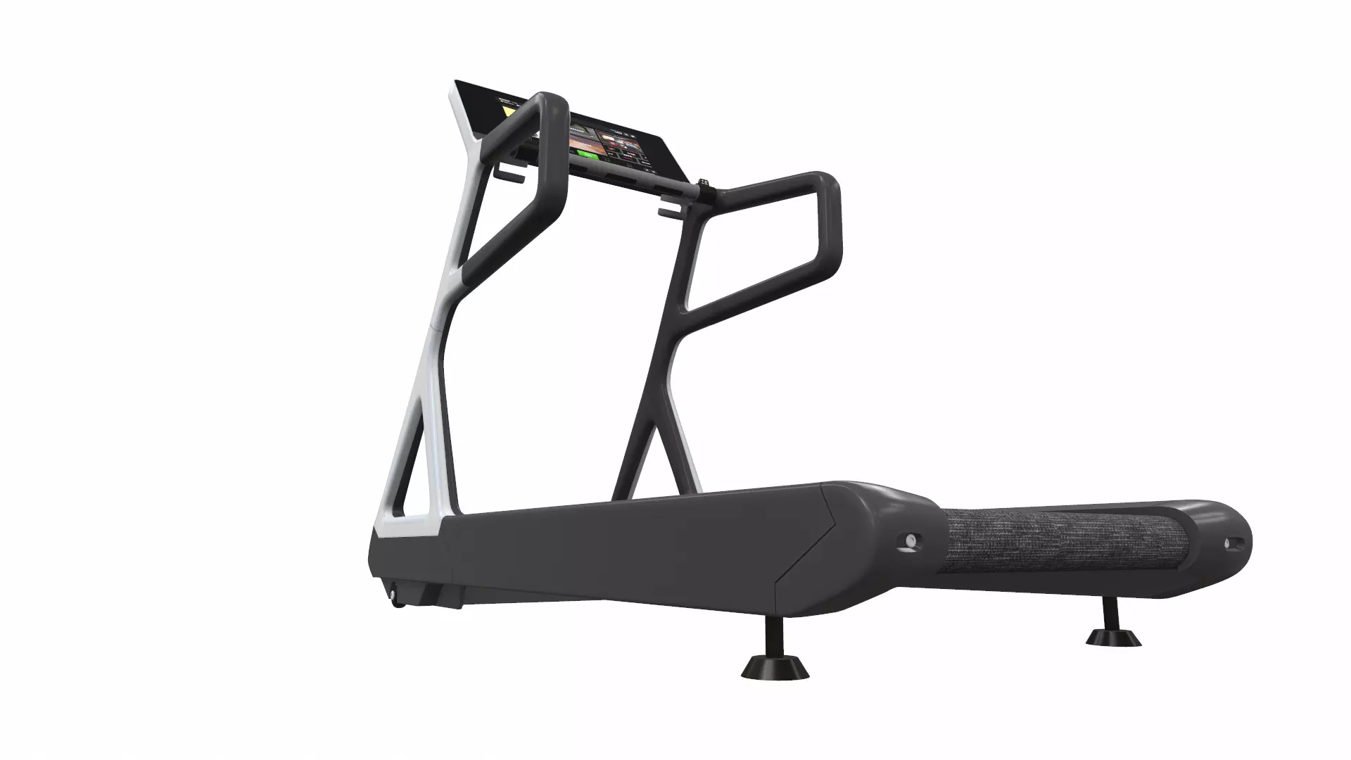Treadmill technogym 3D model_0