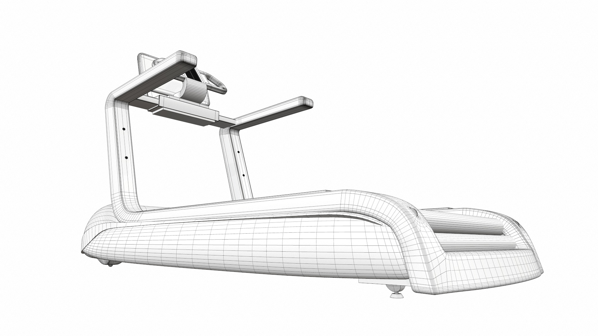 Treadmill 3D model_10