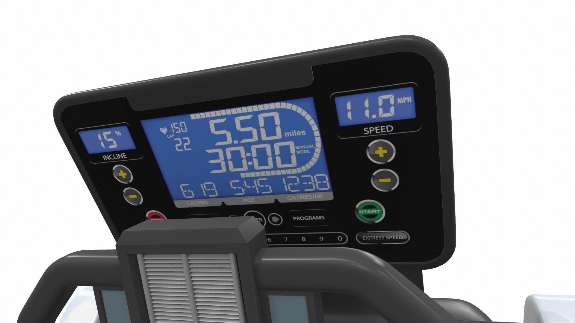 Treadmill 3D model_7