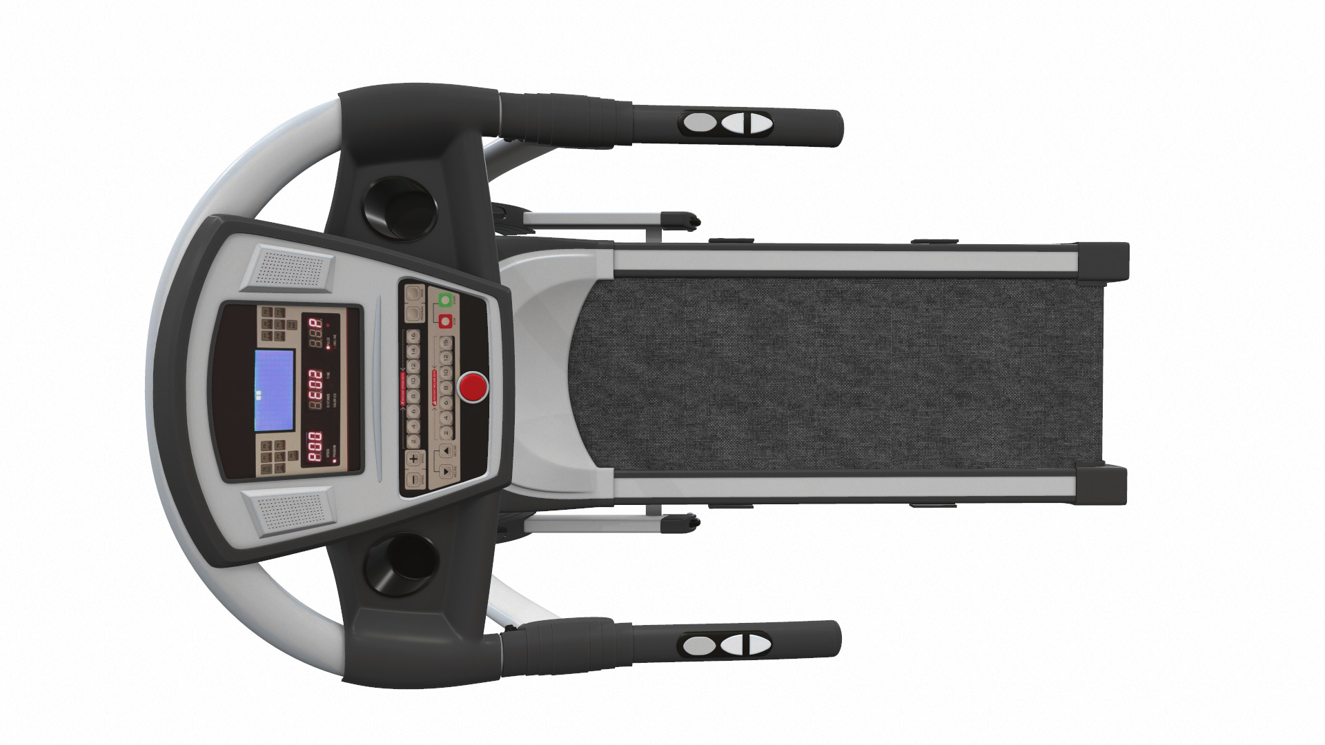 Treadmill  fitness 3D model_5