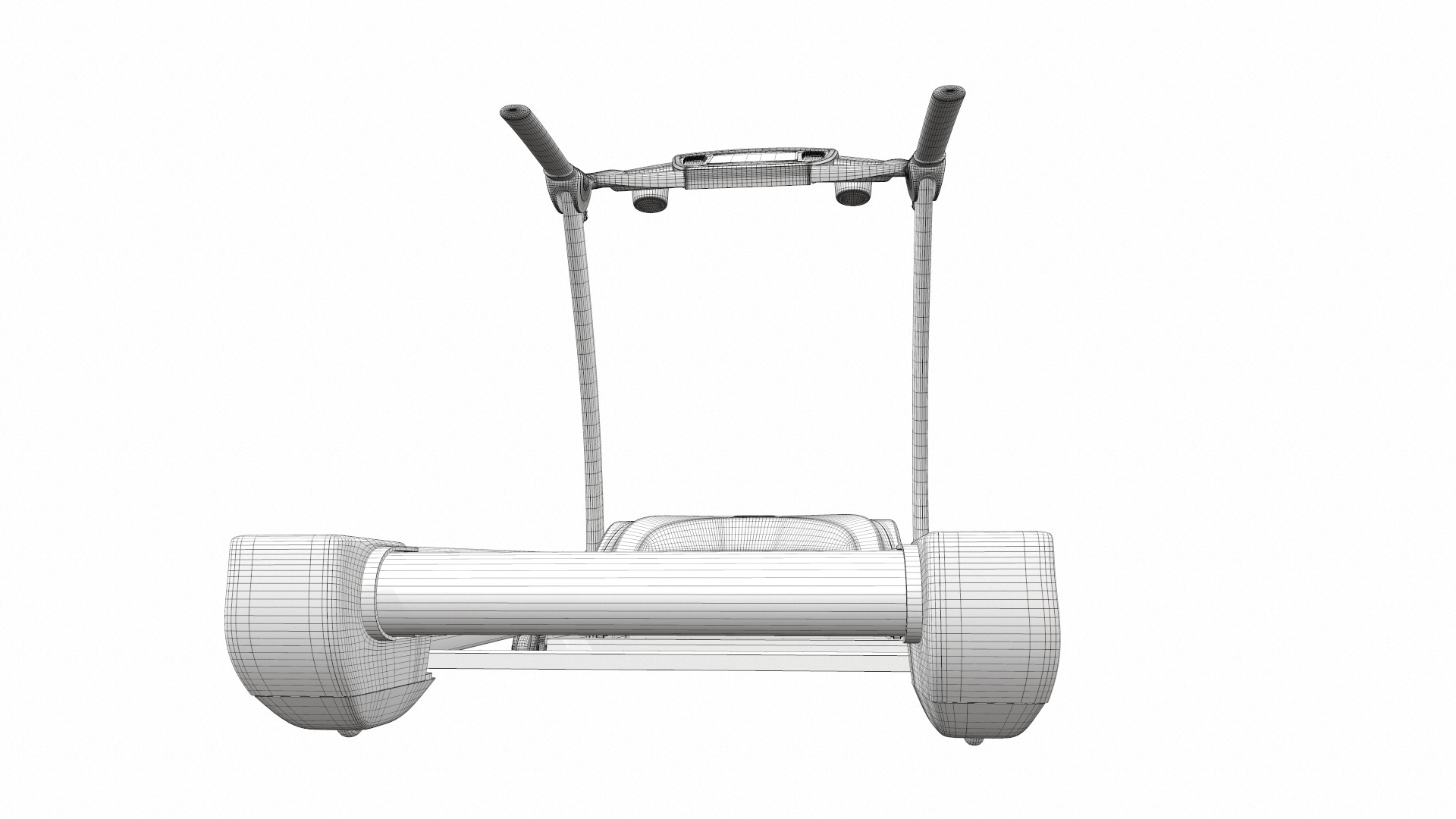 Treadmill  fitness 3D model_13