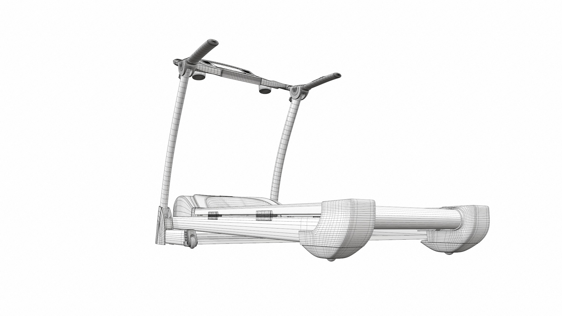 Treadmill  fitness 3D model_10