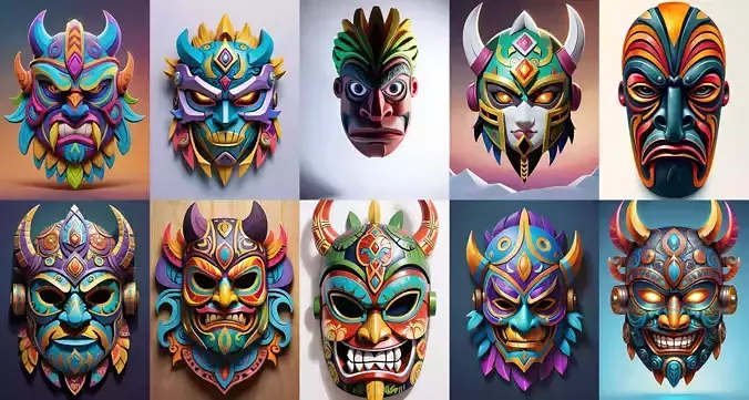 Mask bundle 21 pack 100 obj