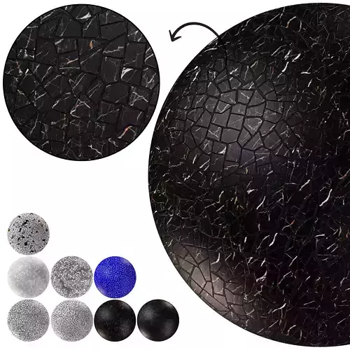  Broken - Chipped Tiles 01 - Seamless 