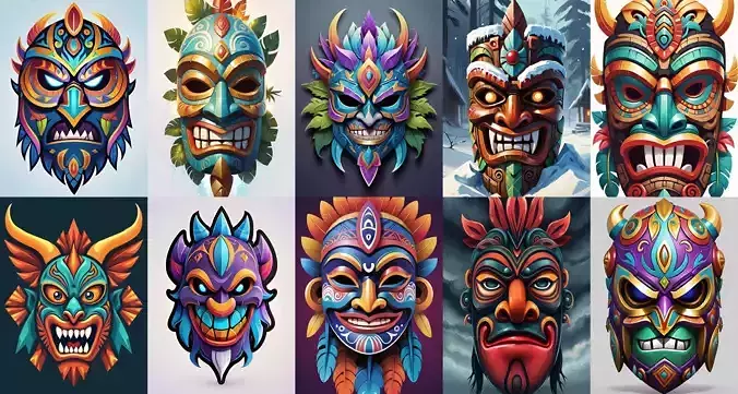 Mask bundle 19 pack 100 obj