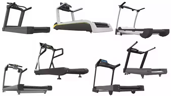 Treadmill set 7 running track