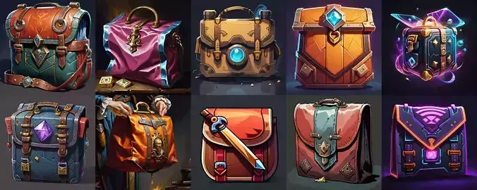 LootBag bundle 9 pack 100 fbx