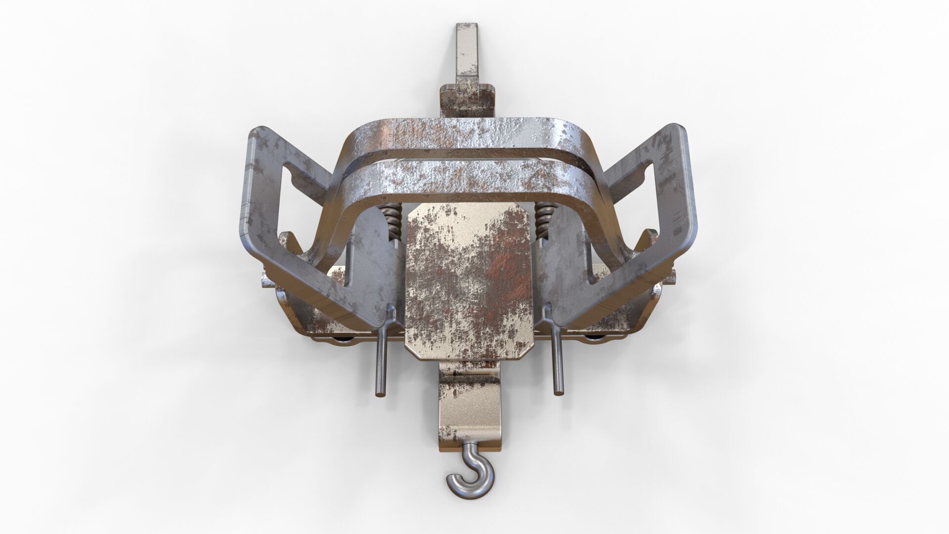 Coil Spring Traps 3D print model_23