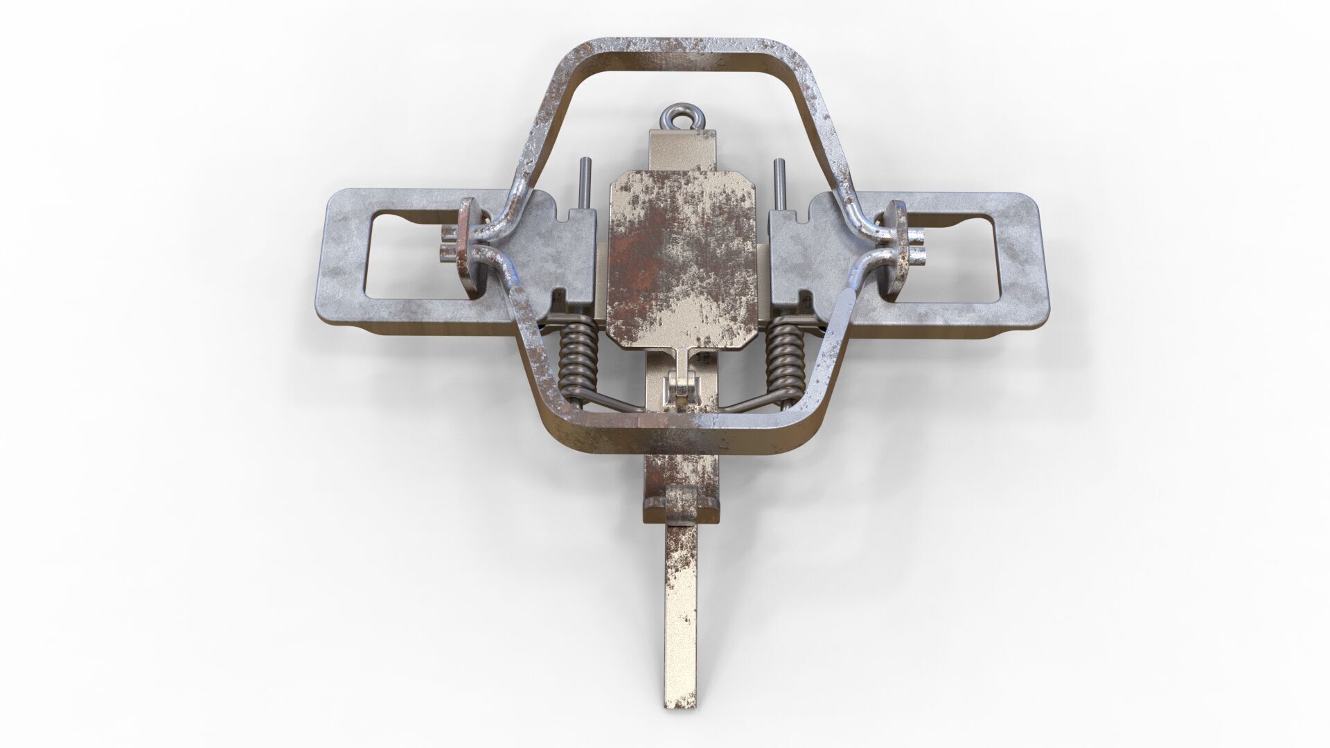 Coil Spring Traps 3D print model_16