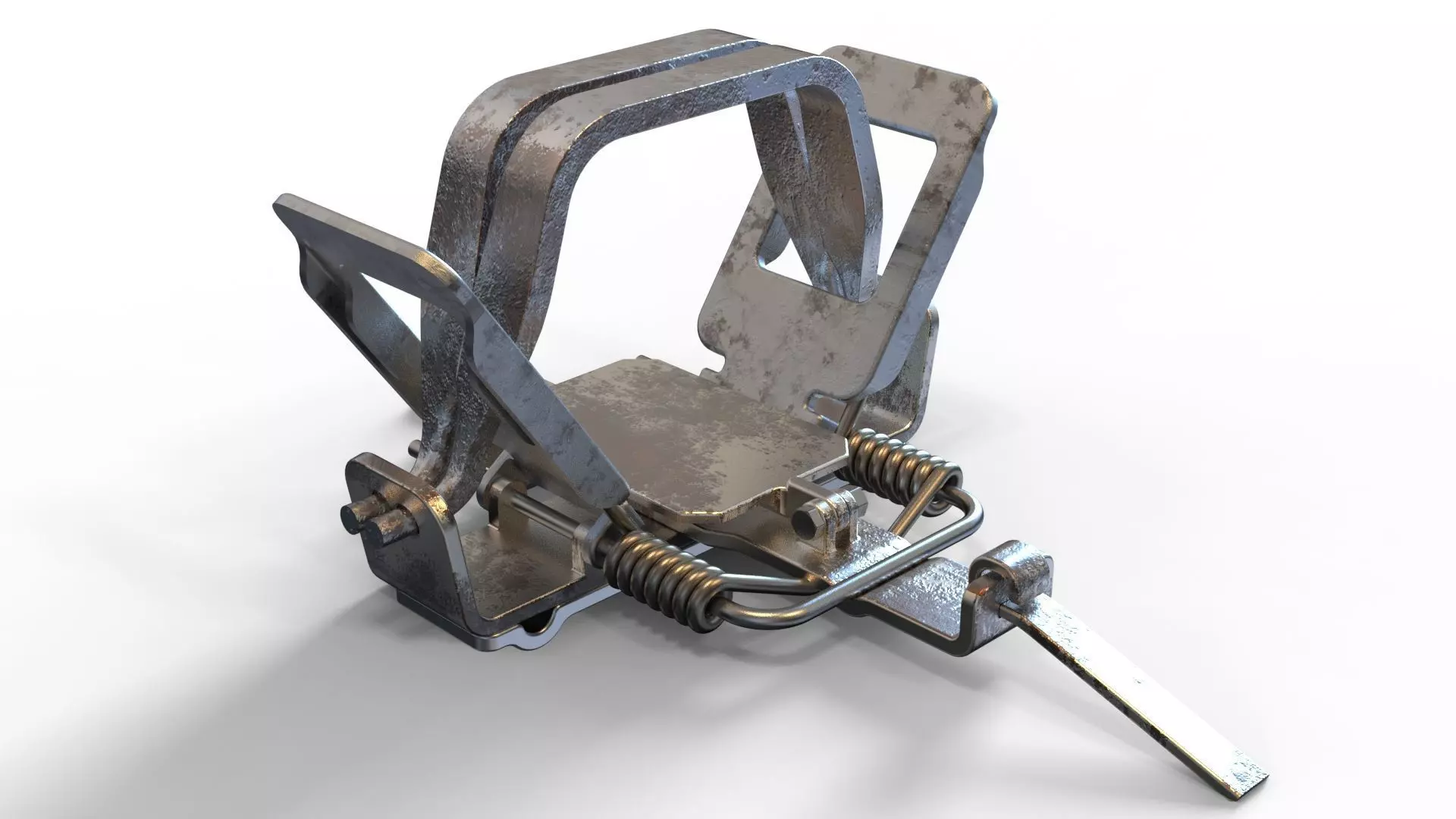 Coil Spring Traps 3D print model_0