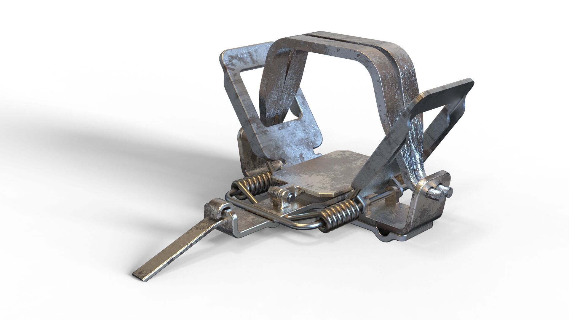 Coil Spring Traps 3D print model_20