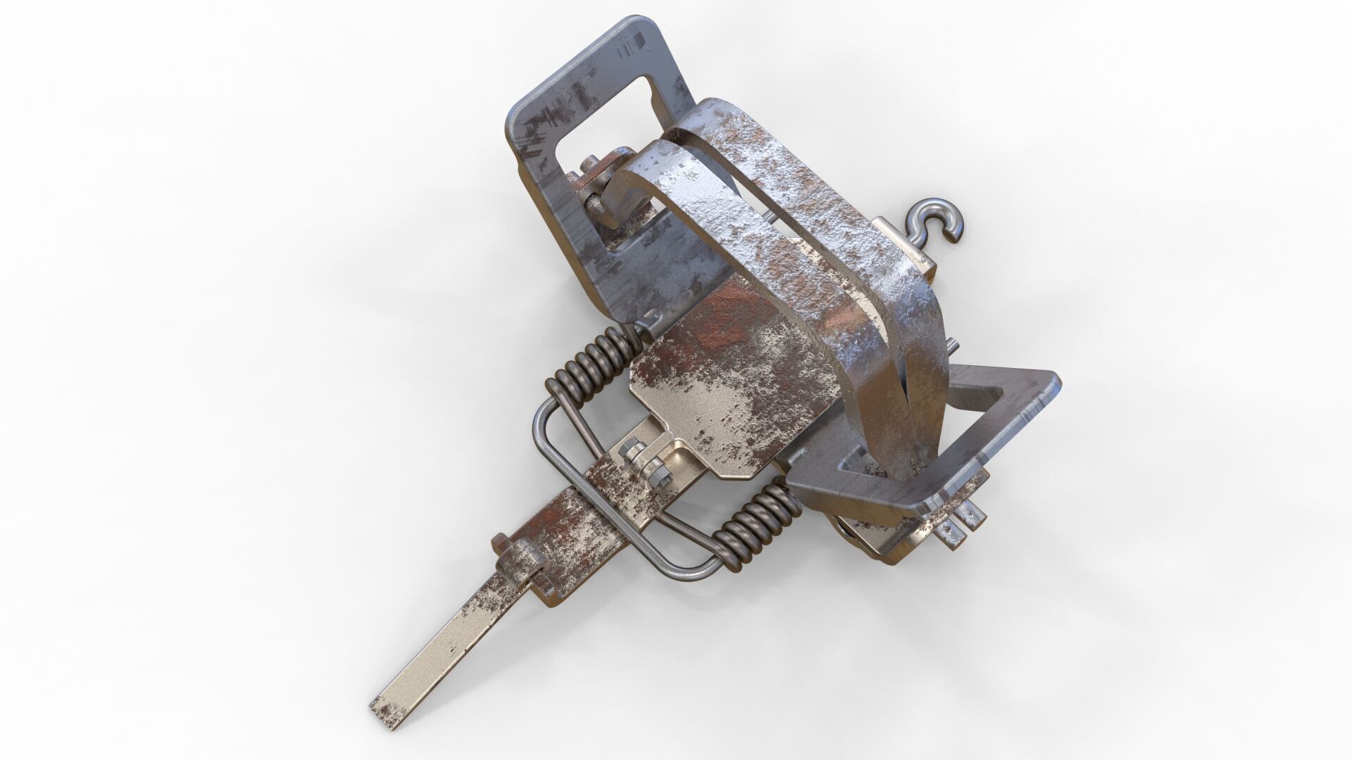 Coil Spring Traps 3D print model_22