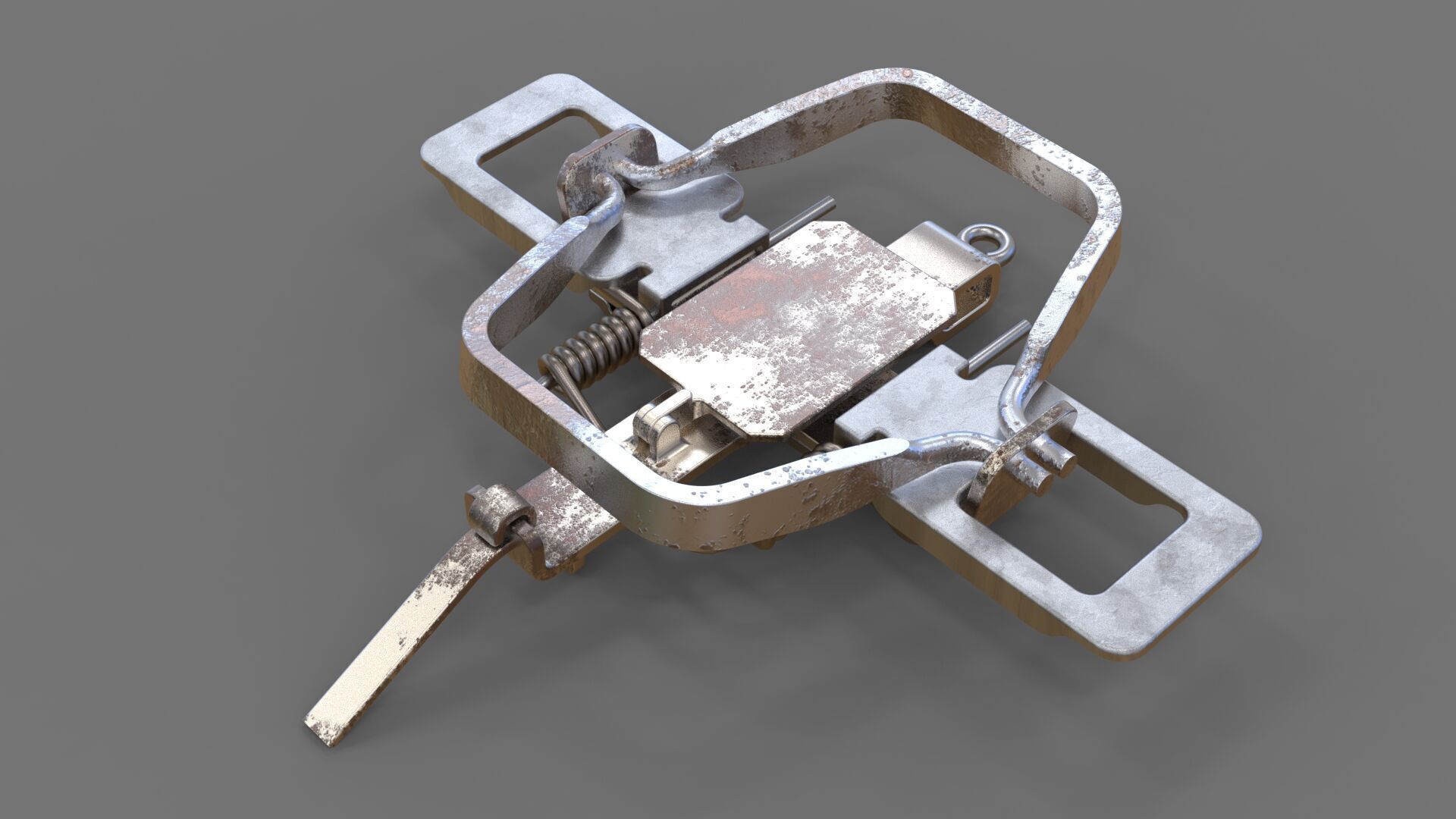 Coil Spring Traps 3D print model_12