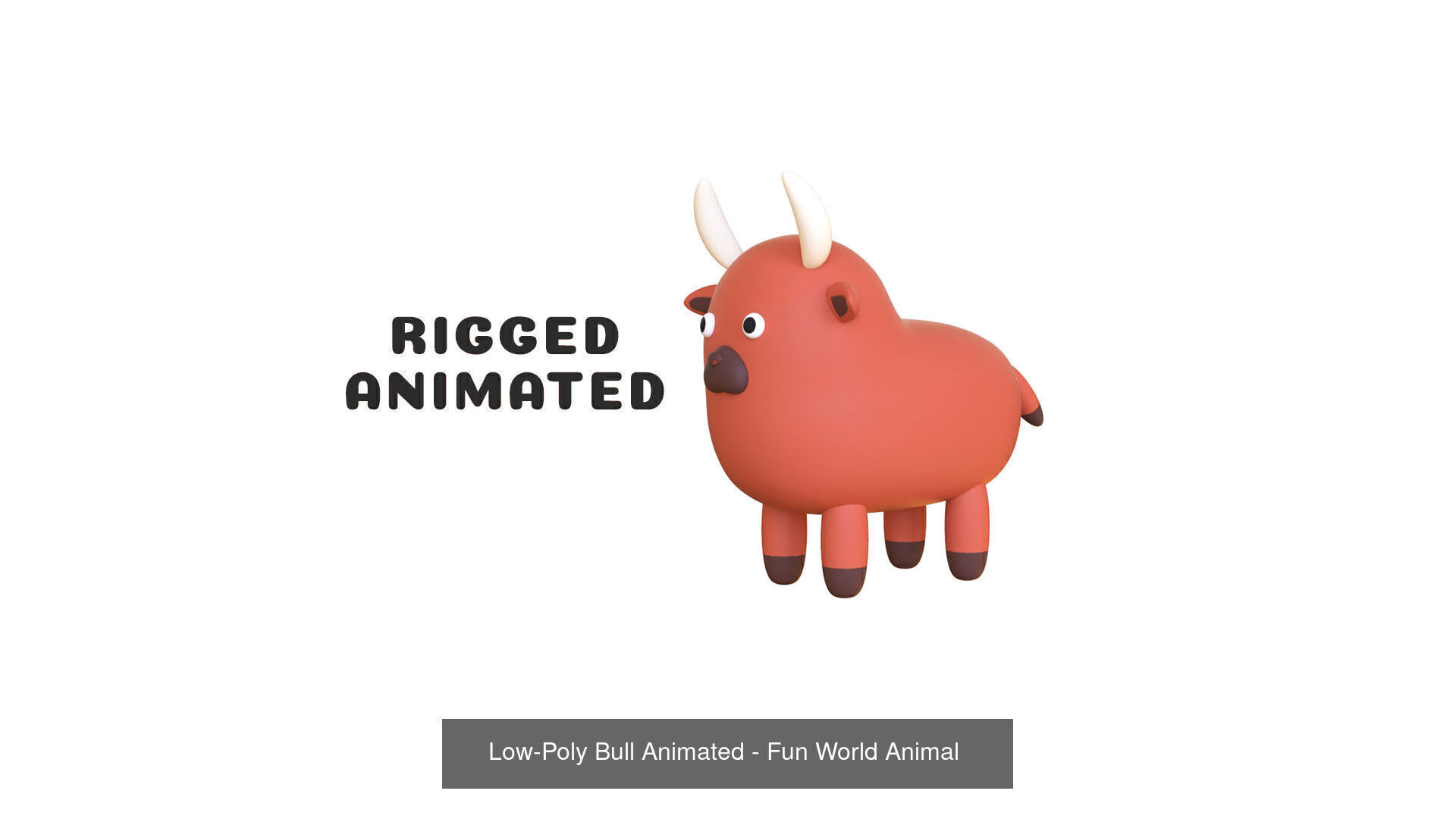 Fun World - Farm Animals Vol 1 3D Model Collection_14