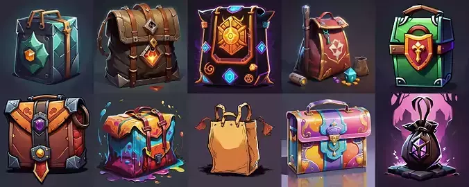 LootBag bundle 15 pack 71 fbx